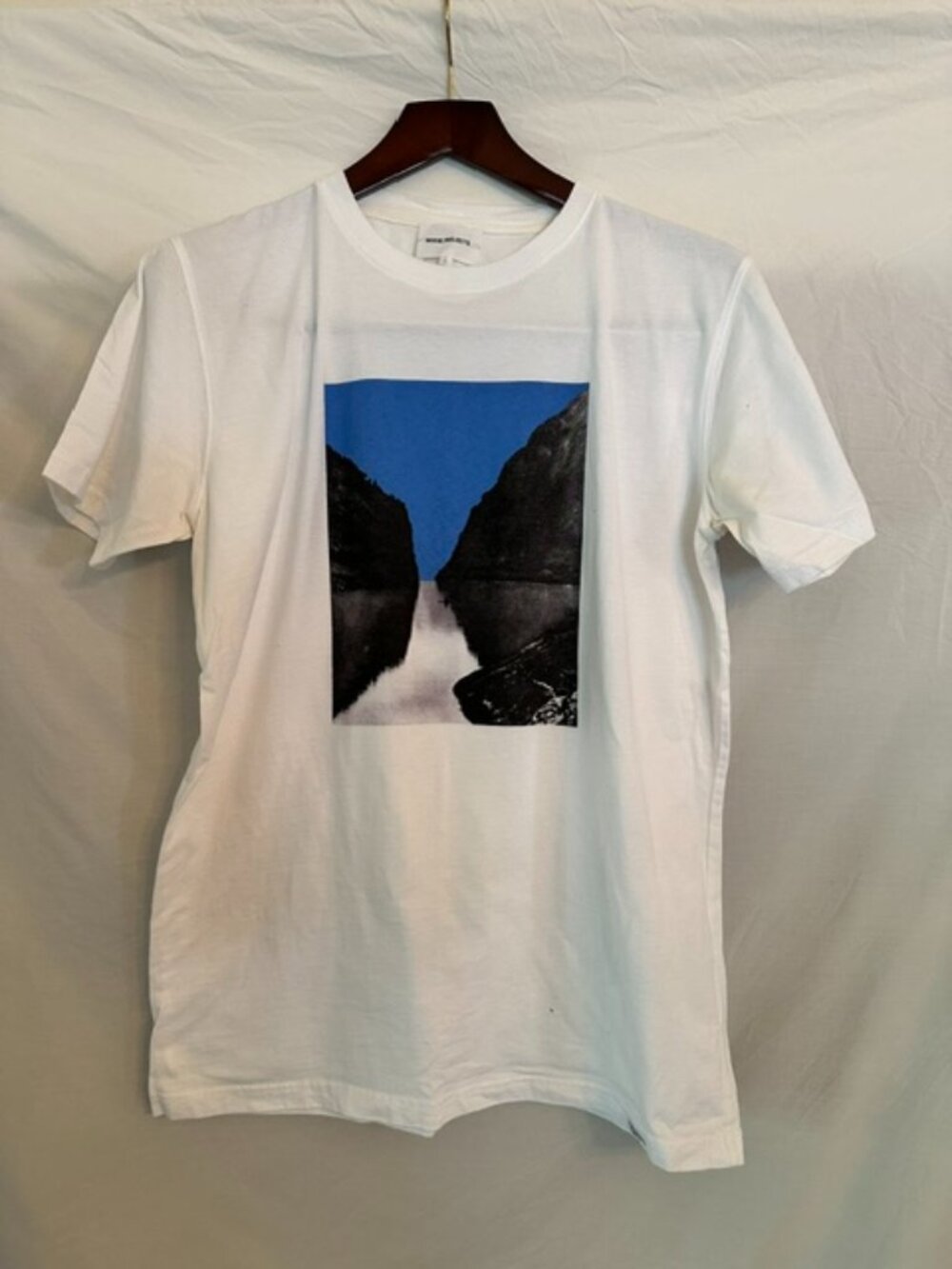 Norse Projects Niels Nørreport Graphic T-Shirt White Men's Large